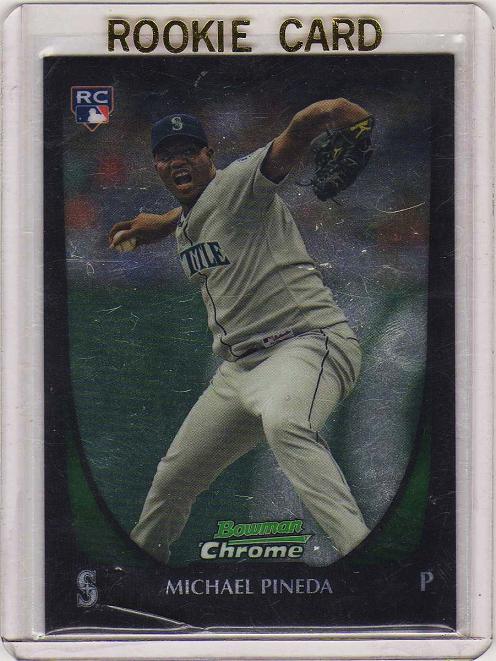 2011 Bowman Chrome Michael Pineda Rookie Card #216 MINT - Seattle Mariners