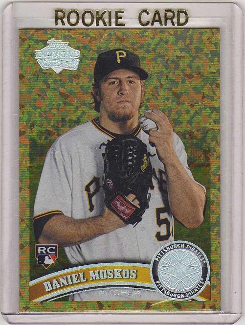 2011 Topps Update Diamond Anniversary  Daniel Moskos Rookie Card #US180 MINT