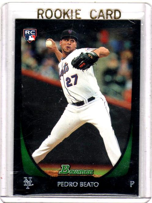 2011 Bowman Draft Pedro Beato Rookie Card #5 - New York Mets