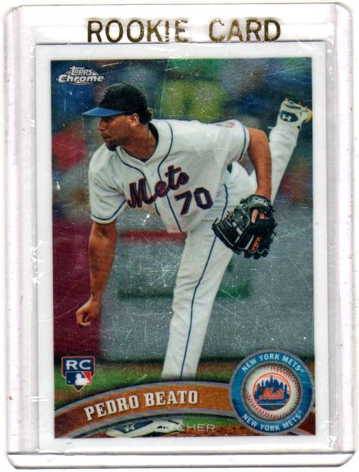 2011 Topps Chrome Pedro Beato Rookie Card #199 - New York Mets