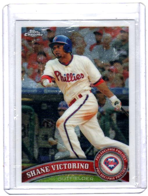 2011 Topps Chrome Shane Victorino  Card #94 - Philadelphia Phillies
