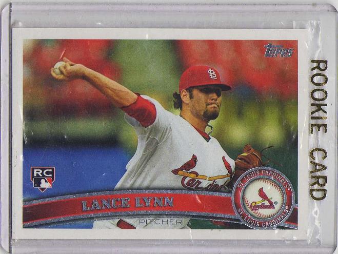 2011 Topps Update Lance Lynn Rookie Card #US114 - St. Louis Cardinals