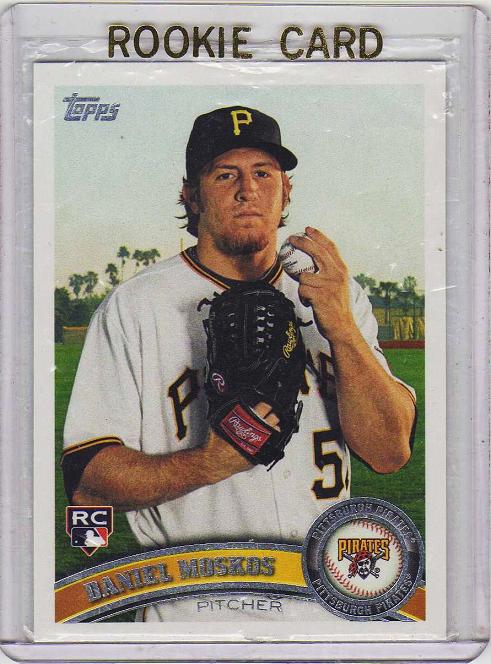 2011 Topps Update Daniel Moskos Rookie Card #US180 - Pittsburgh Pirates
