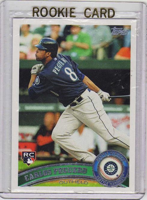 2011 Topps Update Carlos Peguero Rookie Card #US183 - Seattle Mariners